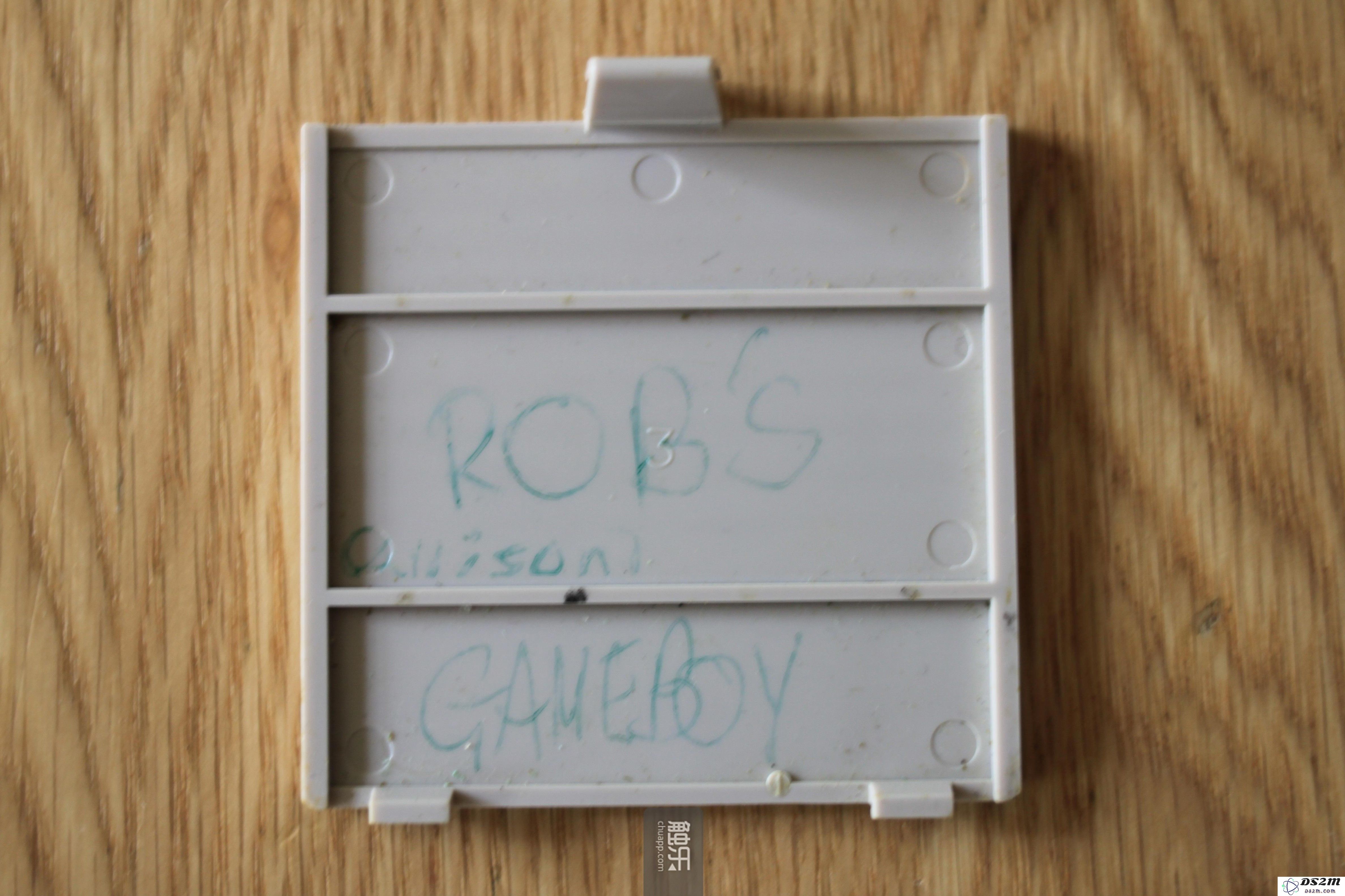 “这是Rob的Game Boy”
