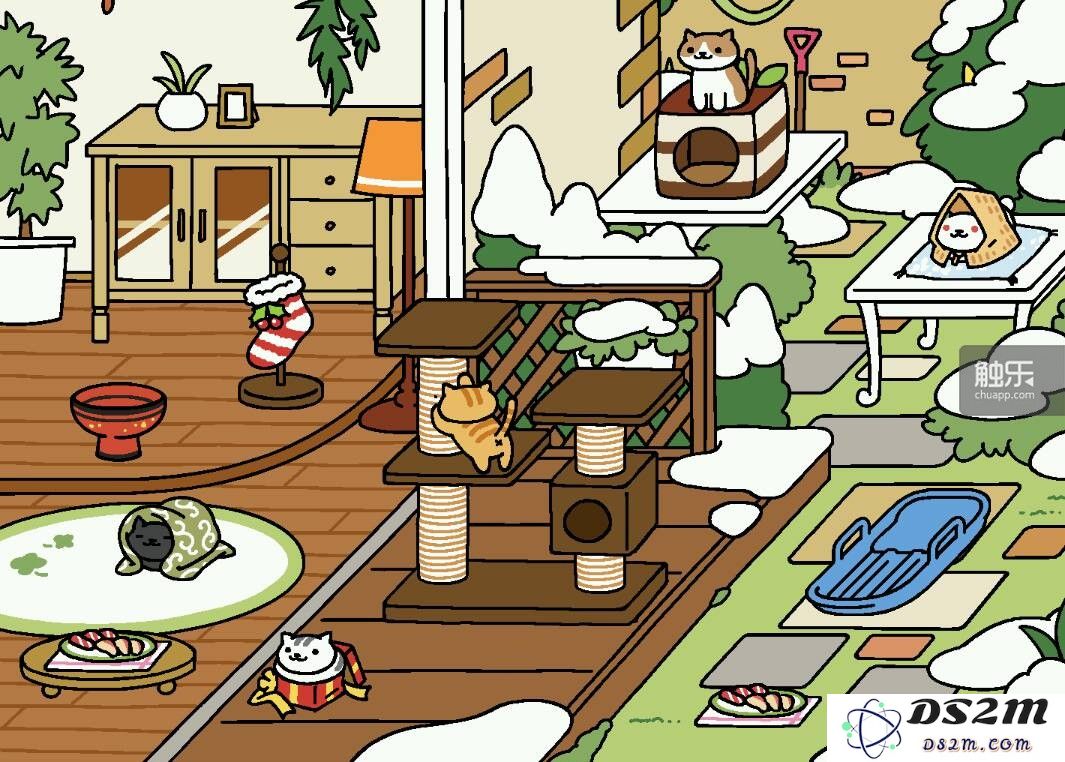《猫咪后院》或许可以作为休闲类游戏的典范了