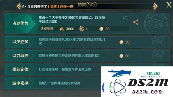 文明与征服中的秘闻成就详细介绍及其获取条件分享