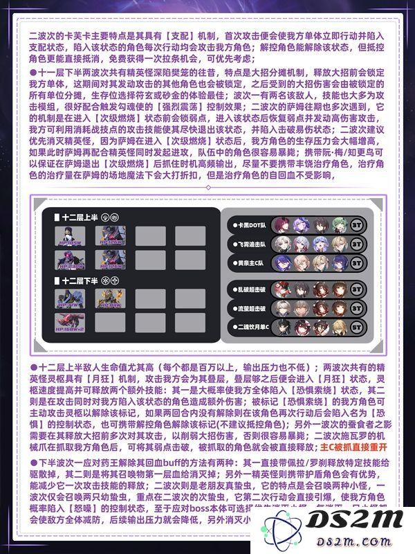 崩坏星穹铁道混沌回忆通关攻略 混沌回忆通关一图流[多图]图片7