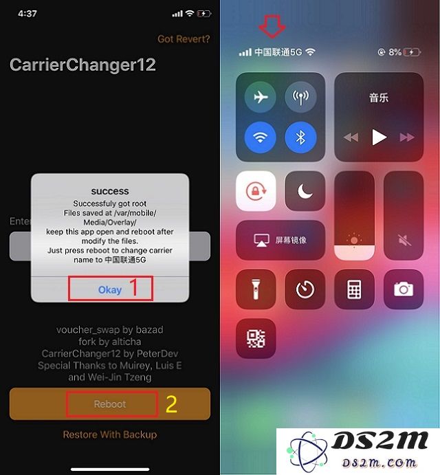 iPhone手机如何在运营商名称后加5G标识？