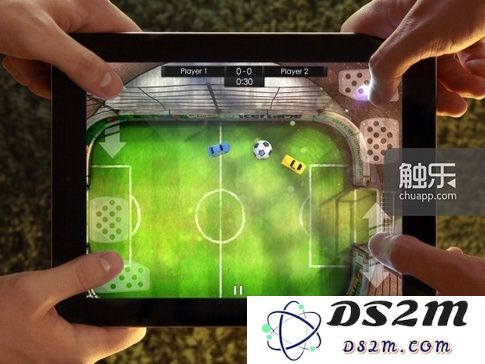 适合共屏双人对战的《足球拉力赛2》