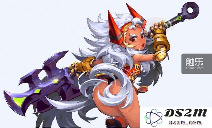 萝莉张飞(非最终版原画)