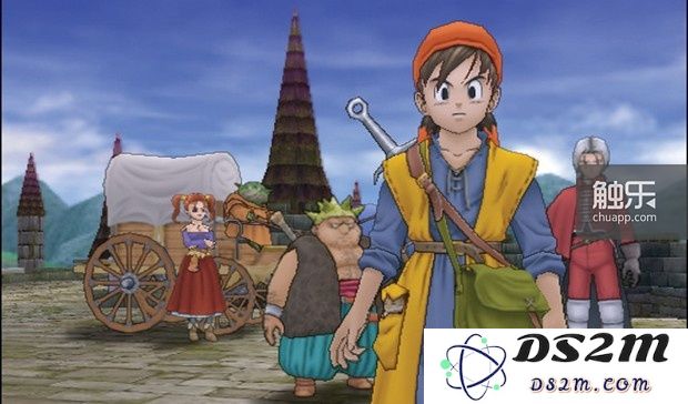 DQ8的画面表现力无比卓越