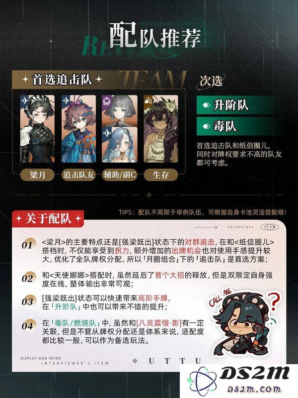 重返未来1999梁月培养攻略 梁月如何配队培养[多图]图片2