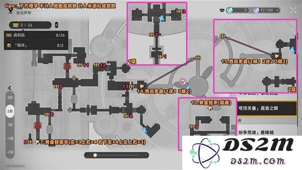 《崩坏星穹铁道》黎明穹顶关塞晨昏之眼战利品收集攻略 穹顶关塞晨昏之眼宝箱在哪：快来揭开神秘之旅的秘密！