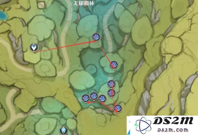 原神树王圣体菇采集位置介绍