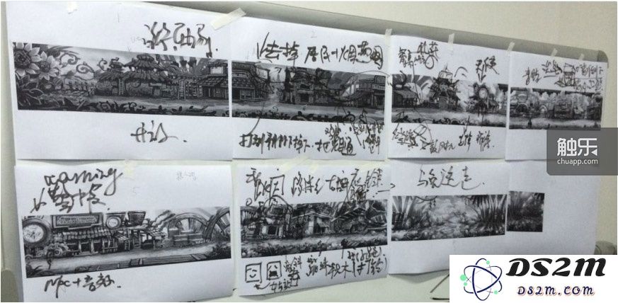 村庄概念图