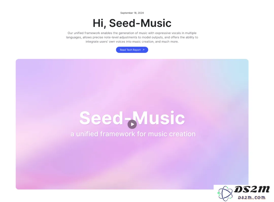 字节音乐新突破！Seed-Music强势发布，轻松一键生成高品质歌曲与片段编辑功能大揭秘