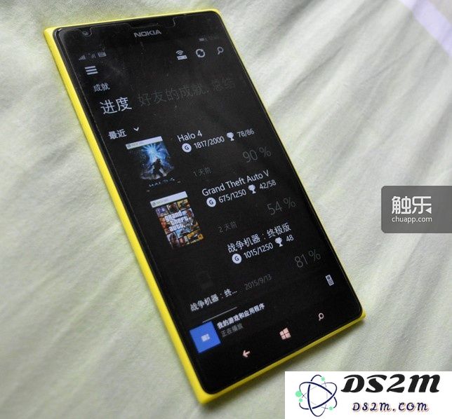 小马的现役手机诺基亚Lumia 1520,之所以选择Windows Phone系统是为了与Xbox互联