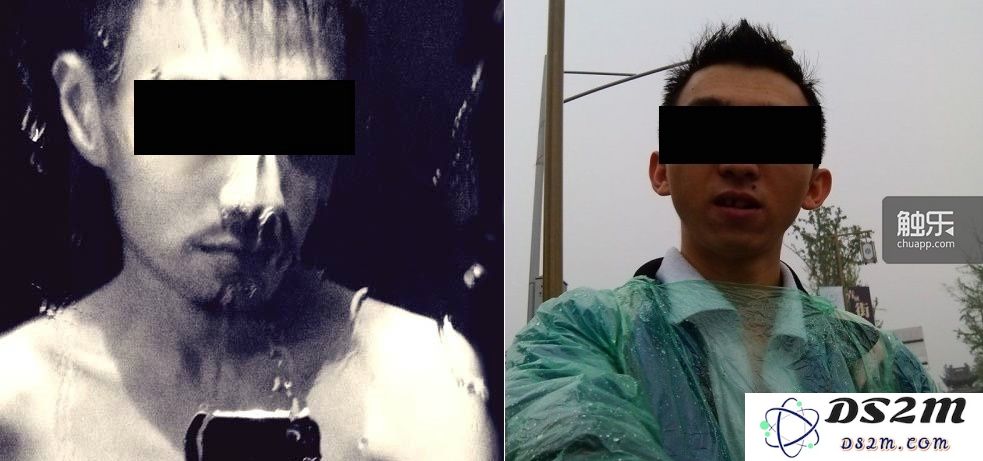 图为经过处理的杨里和龚天筋的私人生活照。由于二人不愿接受采访，记者又没有从其他第三方途径获取其他受访者对此二人负面评价的直接的证据，所以他们两人的名字我们使用了化名