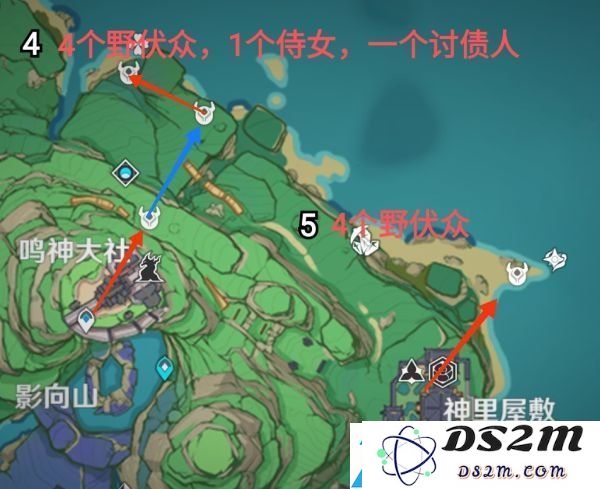 原神2.0版本稻妻锄地线路分享 稻妻锄地推荐队伍