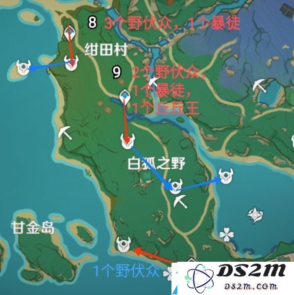 原神2.0版本稻妻锄地线路分享 稻妻锄地推荐队伍
