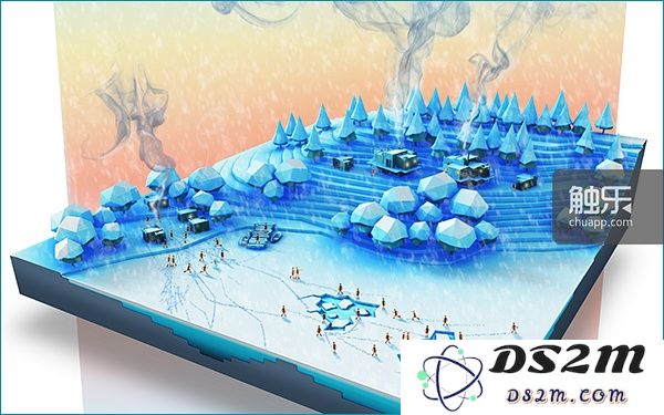《我们就是上帝》中的场景,更像是粘土模型