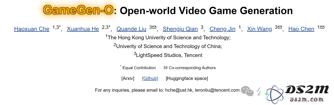 腾讯发布GameGen-O游戏视频模型，助力一键生成“类黑神话”作品，业内专家称其为游戏工作室的AI时代新助手