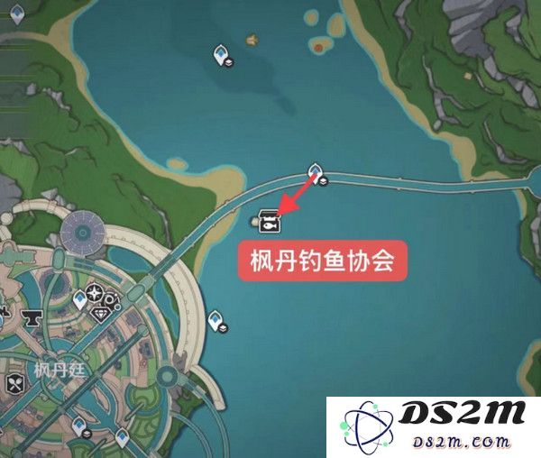 原神灰河渡手钓鱼地点分布图 灰河渡手精炼材料钓鱼点位攻略[多图]图片3