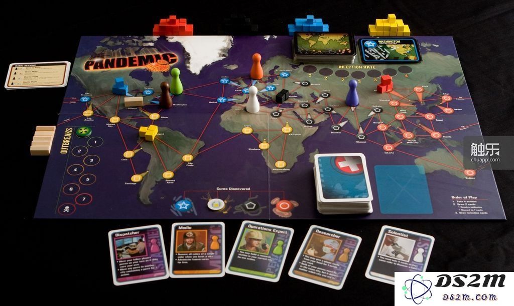 《瘟疫公司》灵感来自是桌游《Pandemic》