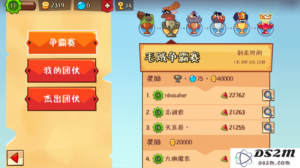 6个细分榜单