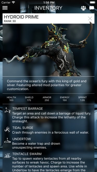 星际战甲app掌上助手(warframe companion) v4.15.35.0 安卓中文版 1