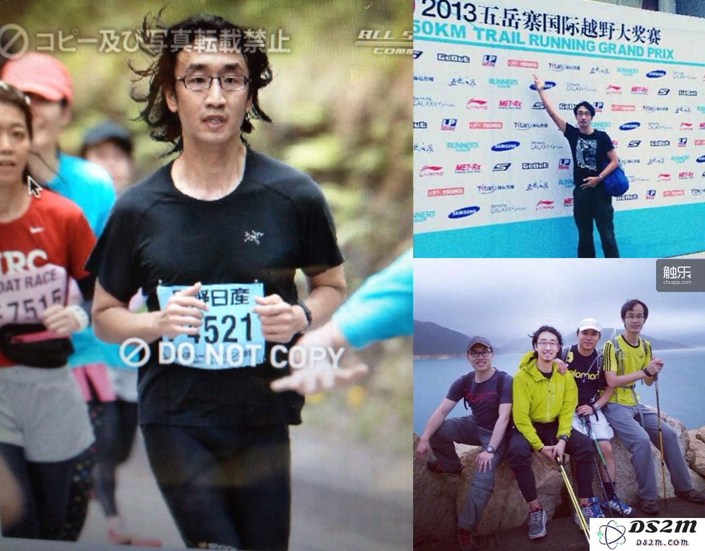 王彦直近年来一直把业余时间投入在马拉松、徒步越野和公益事务中，这表明了他对人生的态度：渴望挑战极限