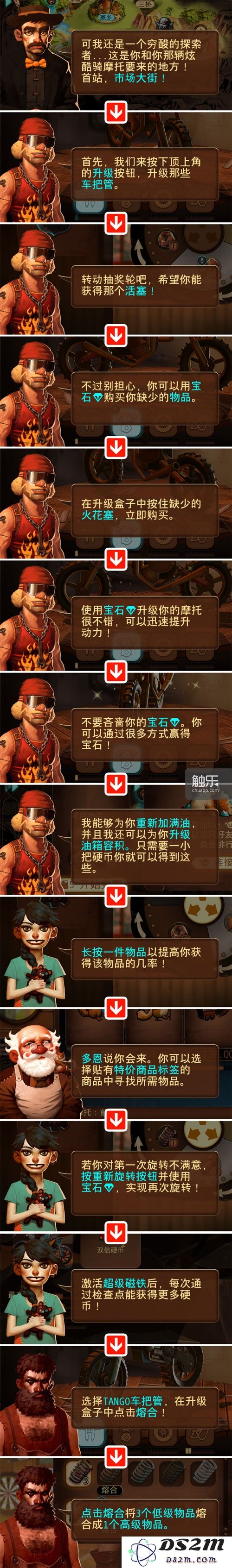 一张图概括《特技摩托:前线》的中心思想