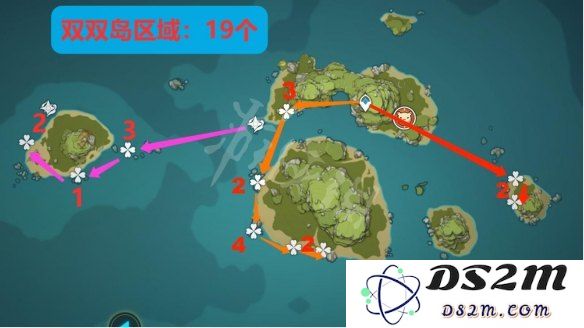 原神海灵芝采集路线图最新2023