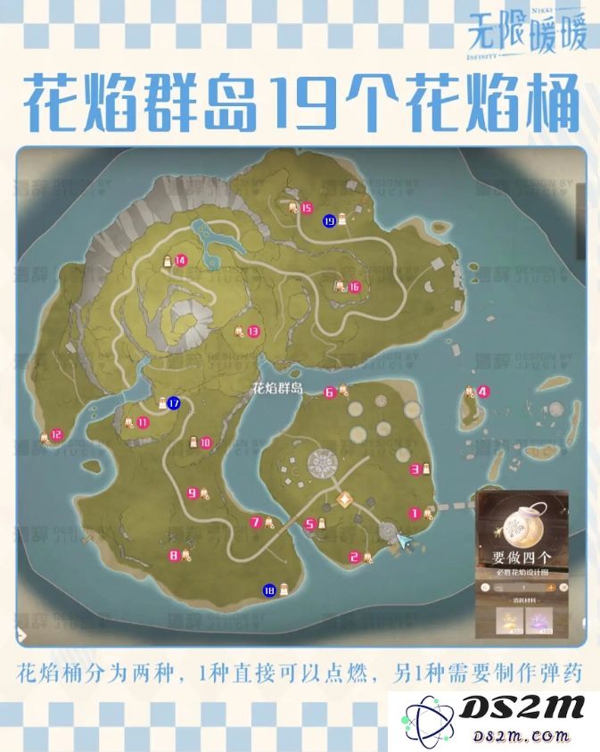 无限暖暖花焰群岛烟花与奇想气球位置全解析，共213个烟花和46个气球详尽指南