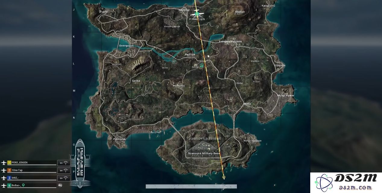 如何在绝地求生的小地图中选择最佳跳伞地点以快速落地提升游戏体验