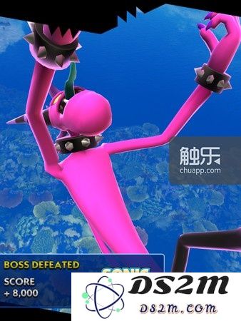 在Sonic Dash中,玩家在接触游戏的前10分钟内就应该经历过一场完整的Boss战