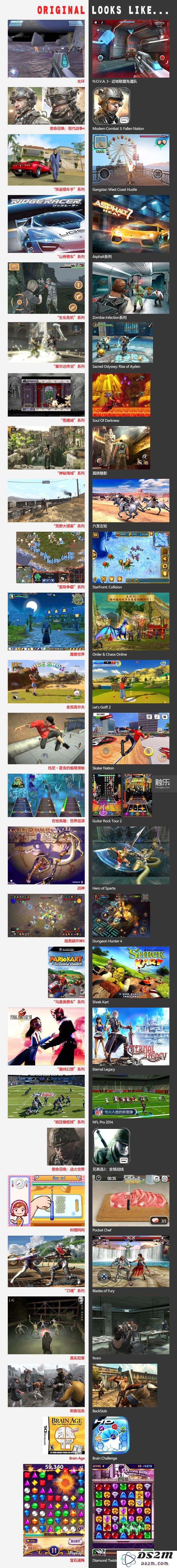 Gameloft“绝对不是抄袭”的各种独特游戏推荐和介绍