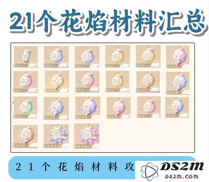 无限暖暖花焰弹的制作位置与所需材料全收集详解攻略