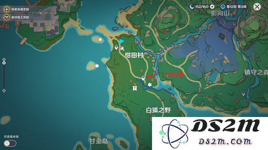 原神绀田村北东区域探秘：美丽风景与丰富资源的奇妙结合