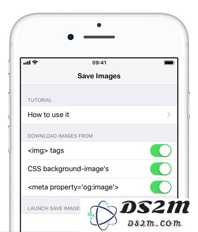 如何在 iPhone 上快速一键保存 Safari 浏览器中所有网页图片的方法