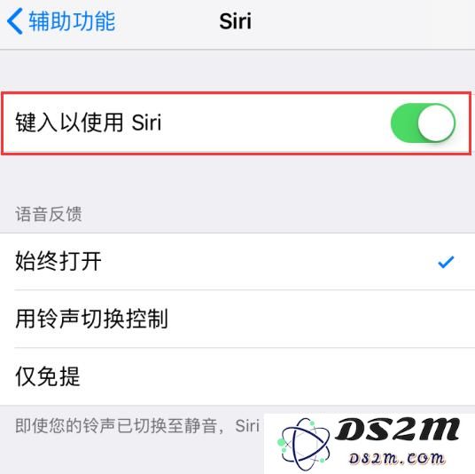 iPhone XS 如何使用文字与 Siri 沟通？