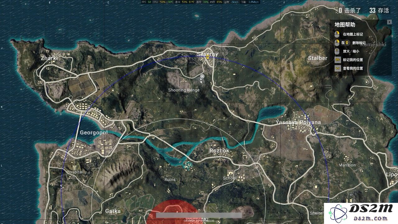 绝地求生选旧地图怎么打