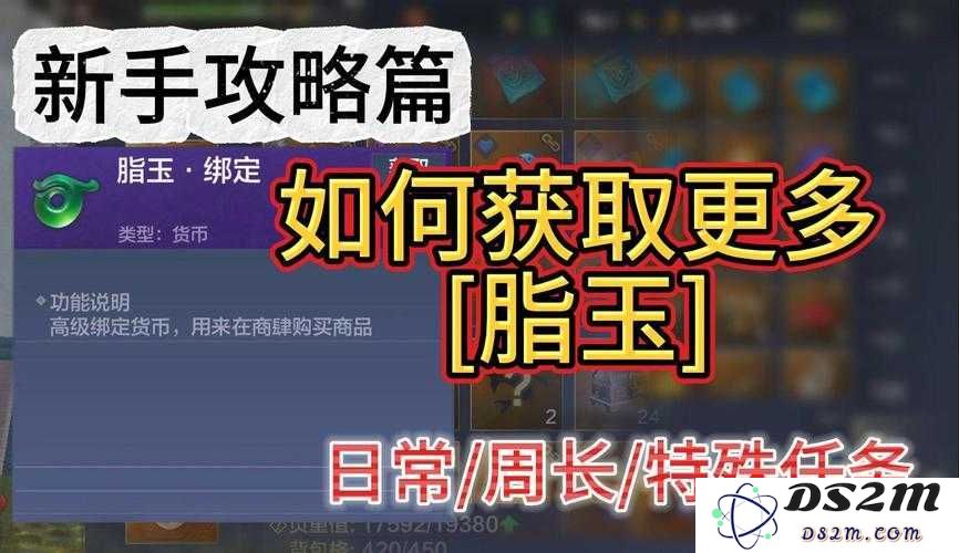 妄想山海脂玉日常获取技巧大揭秘，让你轻松掌握完全攻略！