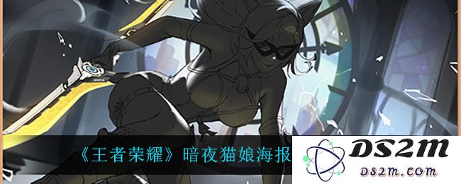 《王者荣耀》暗夜猫娘海报优化方案一览：更炫酷的视觉体验？更精彩的角色呈现