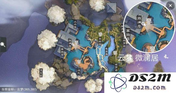 楚留香手游5.17坐观万象具体打坐位置分享及坐标解析