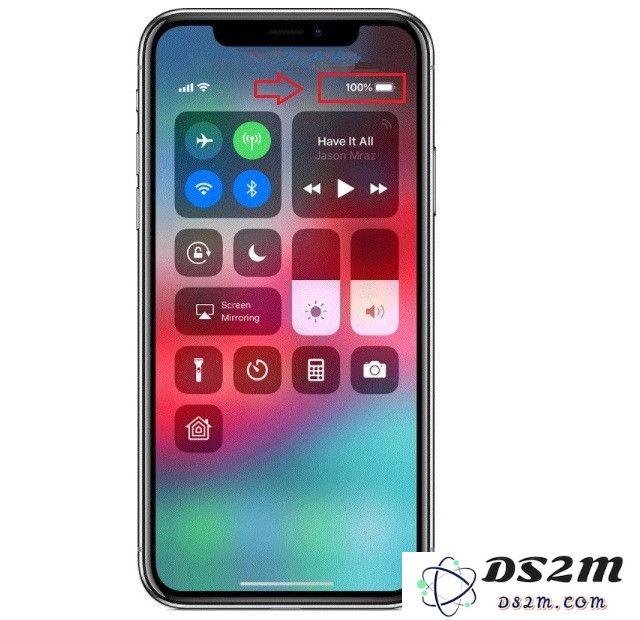 如何查看iPhoneXR电池百分比？