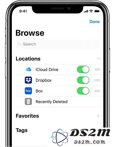 iPhone XS/XS Max 上的「文件」应用如何使用？