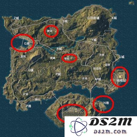 和平精英海岛地图信号枪刷在哪里？详尽海岛地图信号枪刷新位置全解析