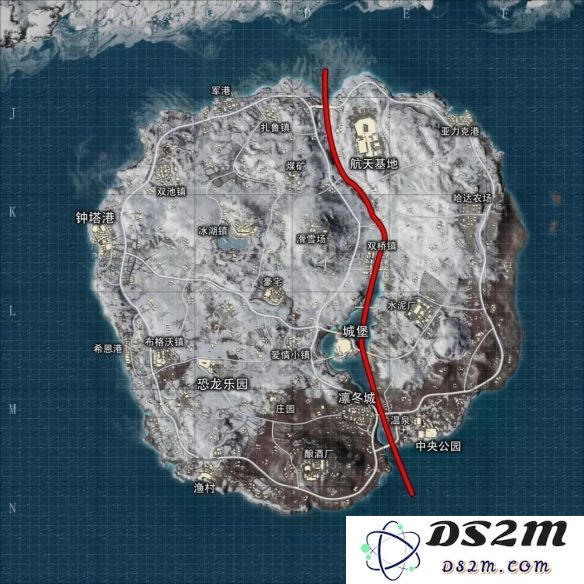 和平精英雪地地图信号枪具体位置详细分享及信号枪刷新地点平面图解析