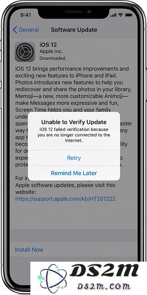 iOS 12.0.1 OTA 升级失败的 4 大原因 