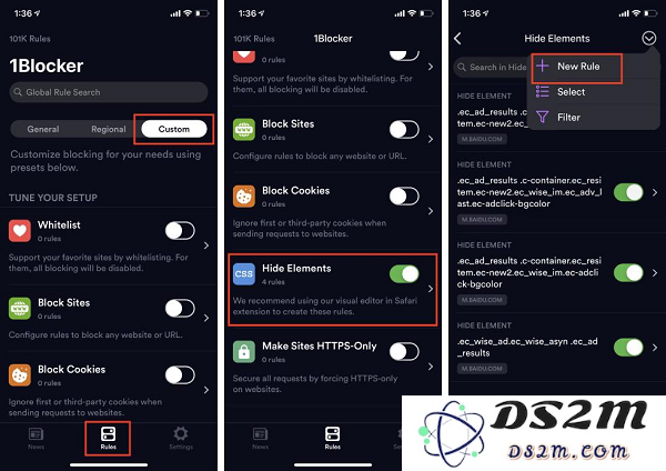 iPhone X 如何屏蔽百度搜索广告？
