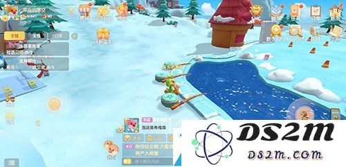 摩尔庄园手游雪山钓鱼场位置在哪