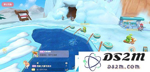 摩尔庄园手游雪山钓鱼场位置在哪