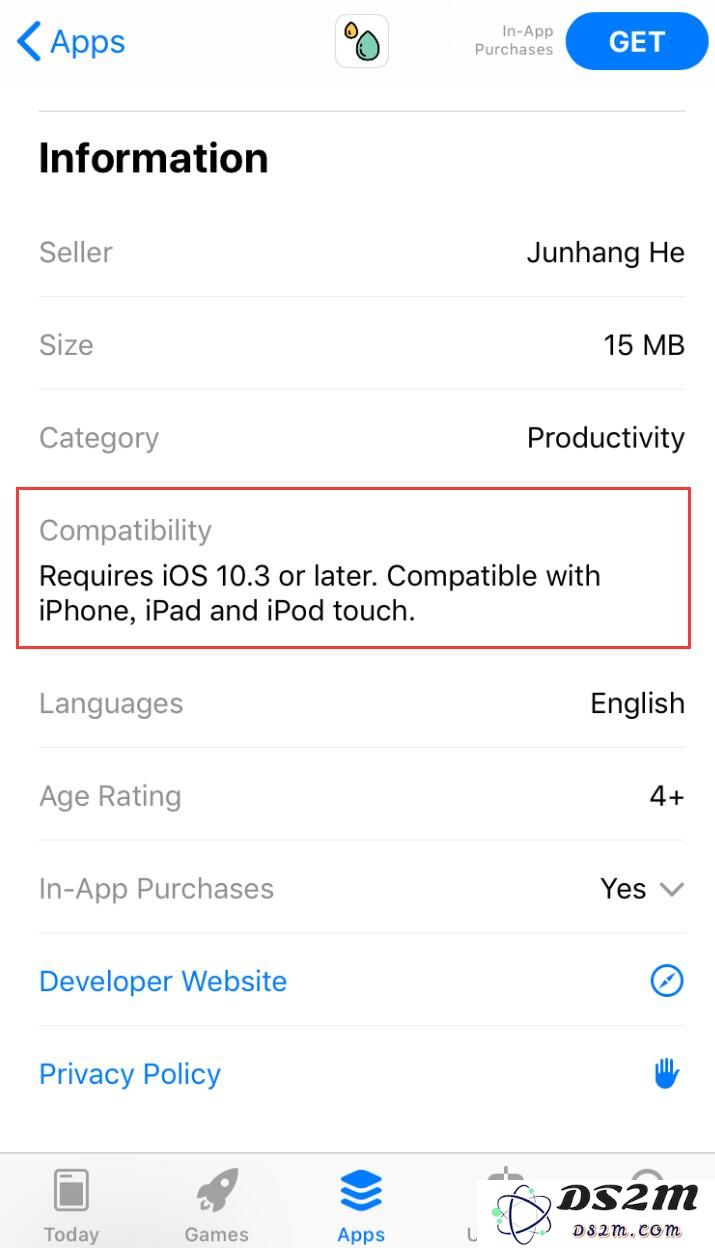 iPhone提示“此App与您的设备不兼容“怎么办？