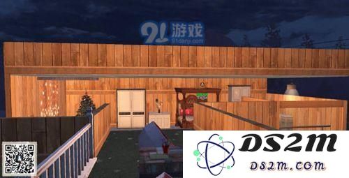 明日之后泳池别墅设计图纸 美式泳池房子建筑蓝图