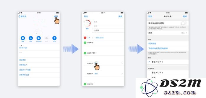 iPhone手机如何给特别的人设置特别的铃声和震动？