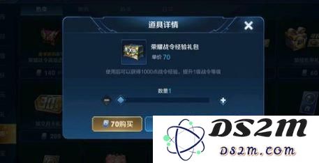 王者荣耀荣耀战令进阶卡多少钱 荣耀战令升级经验卡价格